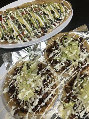 Sopes and huarache