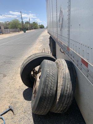 Got Tires? We service all of Southern Arizona and any Emergency Distance