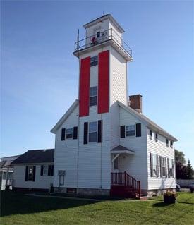 Cheboygan River Front Range Lighthouse