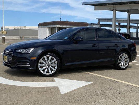 35% tint on Audi A4 front back