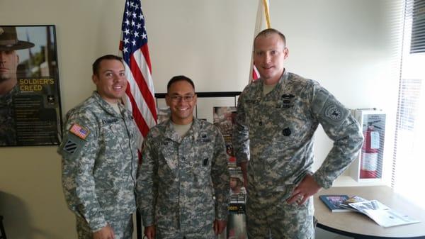 SSG Anthony Erlenbaugh, SSG Jonathan Serna and SSG Graham Mullins. (775) 428-6390 @ 2165 West Williams Ave Fallon,  NV 89406.