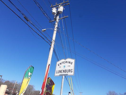 Entering Lunenburg from Fitchburg.