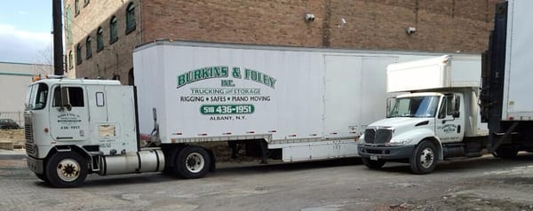 Truck Pulling out of Our Warehouse