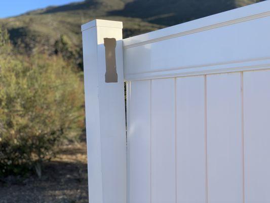 Fence - After first winds