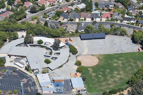 As seen from the air as I was flying over in my helicopter. I spent my 5th grade days there :o