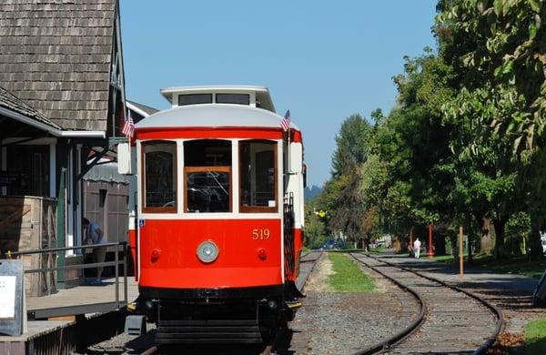 Trolley runs every Sat