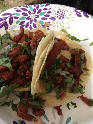 Al pastor tacos