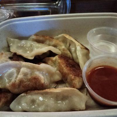 Chicken pot stickers!