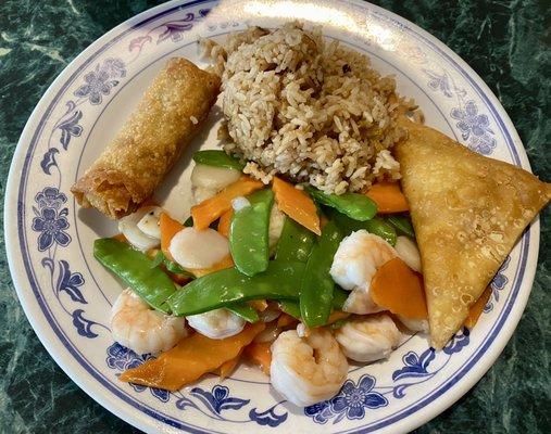 Shrimp with Snow Peas