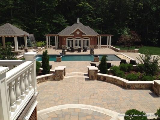 Pool House with Patio