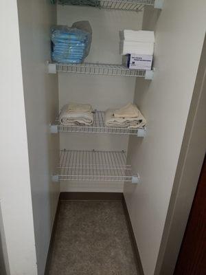 Linen closet