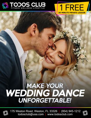 Make your Wedding Dance unforgettable!