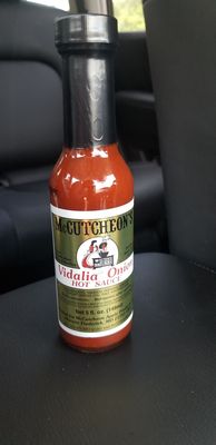 Hot sauce with Vidalia onion