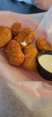 Jalapeño poppers appetizer