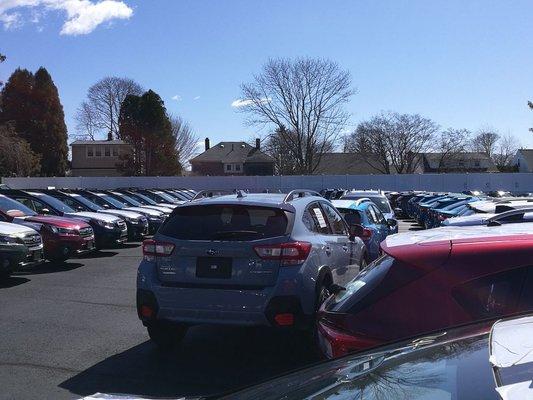 Our lot is waiting to fill garages across CT! Come by and test drive today!