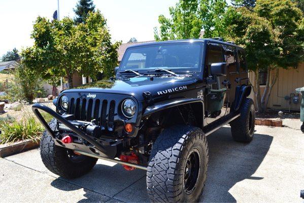 Exterior Detail Jeep Rubicon