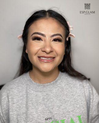 Bridal glam Makeup