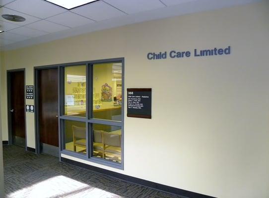 Child Care Limited, Pediatrics a full service medical practice for children birth to 22 years old.