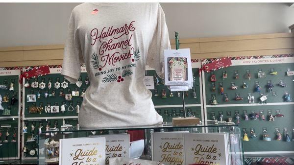 Hallmark movies Christmas guide and tshirts