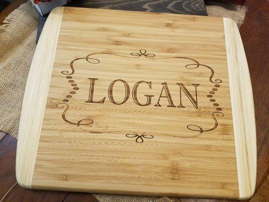 Custom Engraved Cutting Boards