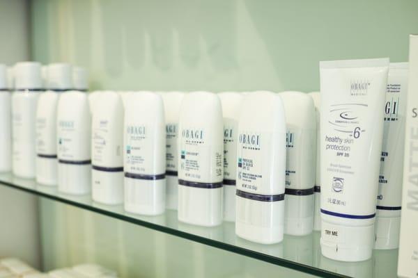 We carry the complete Obagi Medical products line