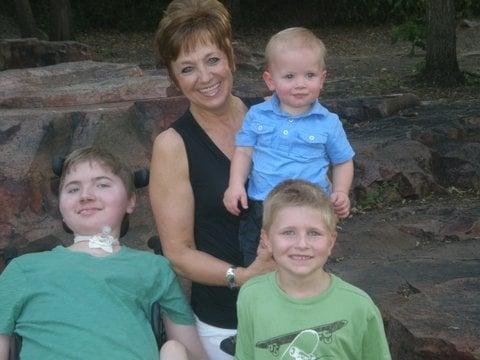 Loving my 3 grandsons, they are my greatest joy on earth!