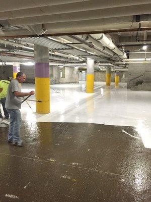 Automotive Epoxy Flooring