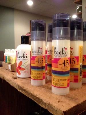 The Remedy Room carries natural skin care products like lotion, sunscreen, lip balms and salves.