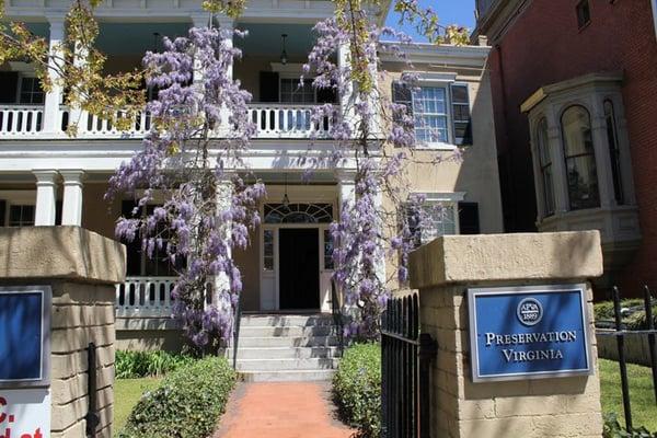 Our headquarters is located in the Cole Digges House, 1815, a beautiful addition to the West Franklin Historic District.