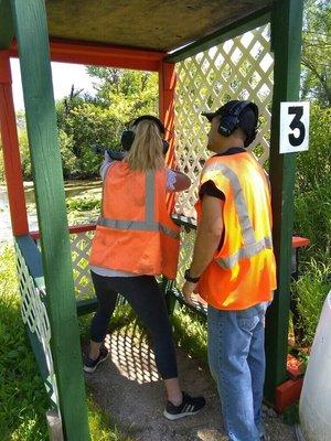 Sporting Clays station