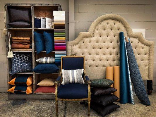 Truly a one stop shop for all your upholstery needs!