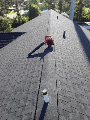 Certified shingle roofs