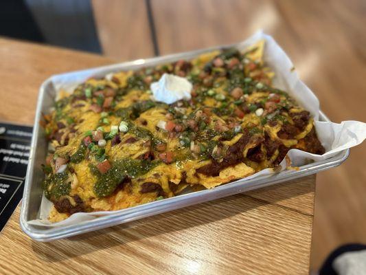 Brisket nachos