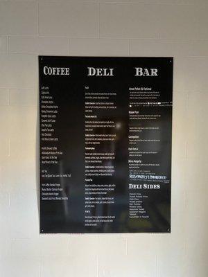 They have a full deli menu. You can get a great meal on your lunch break or even just getting off the train.