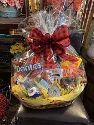 We custom create all gift baskets