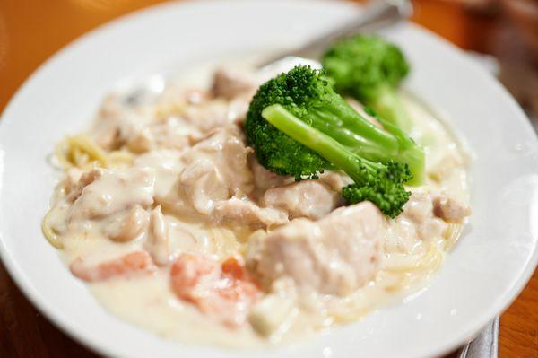 21. Chicken, Tomato with Cream Sauce