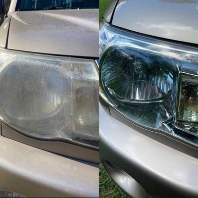 Our Mobile headlight restoration