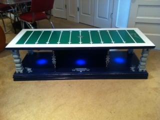 Dallas Cowboy's Coffee table.