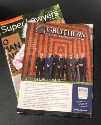 Our Attorneys are listed on Super Lawyers.