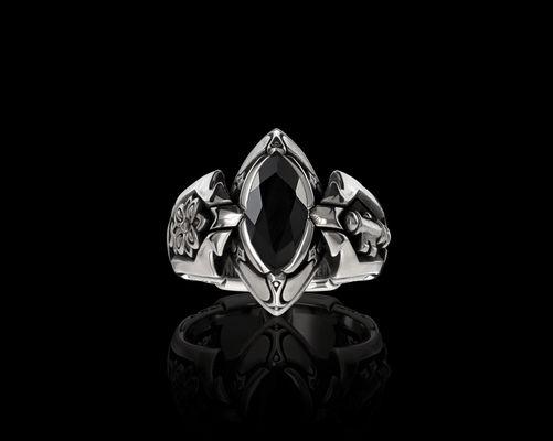 The new Queen's Ring is breathtaking! Featuring an impressive 1.6 carat marquise cut gemstone.