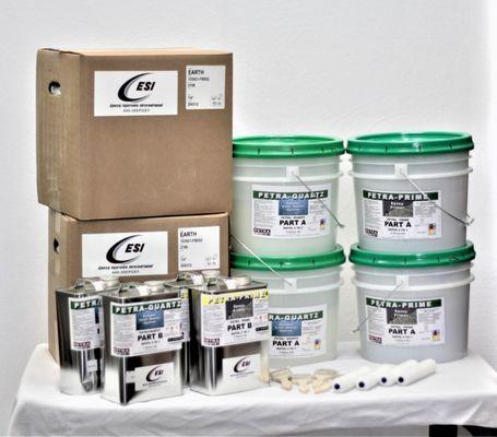 4 Car Garage Epoxy Flooring Kit