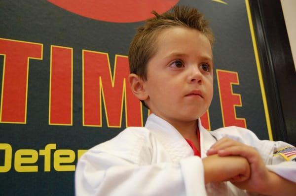 martial arts classes improve focus in children