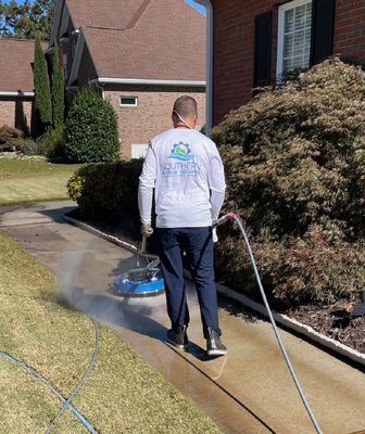 Concrete Cleaning.