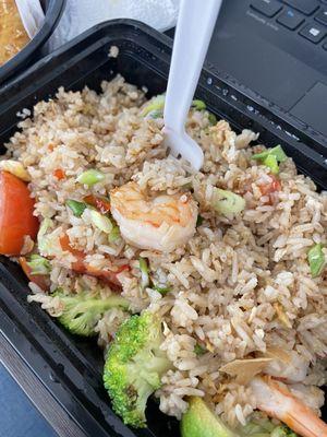 Thai Fried Rice with Shrimp