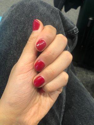 Gel mani ($25)