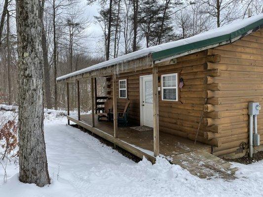 Front of the Yesteryear Cabin