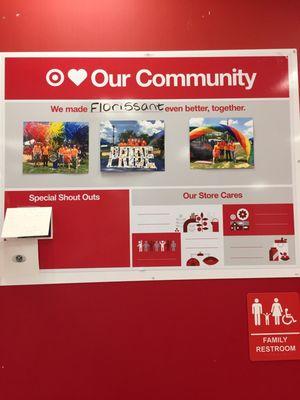 What a wonderfully diverse place to work. Target embraces the LGBTQ+ community!