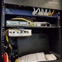 "We install routers, firewalls, POE switches and more"