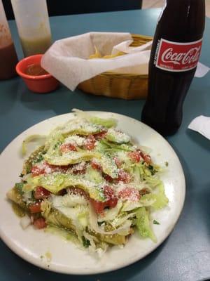 Delicious Mexican enchiladas