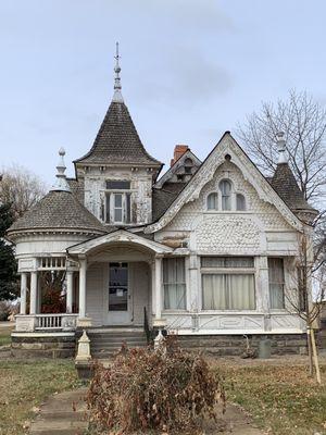 What a stunning home! I hope the owners can restore it to its former glory!